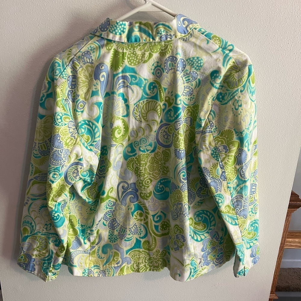 Erin London floral lightweight jacket - Picture 2 of 3